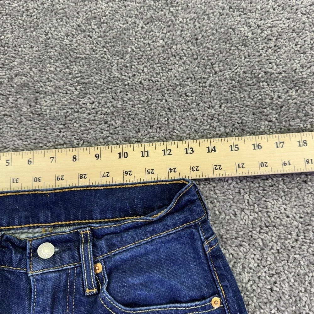 Levis 511 Jeans Mens 28x30 Blue Slim Denim Medium Wash Stretch Casual Logo